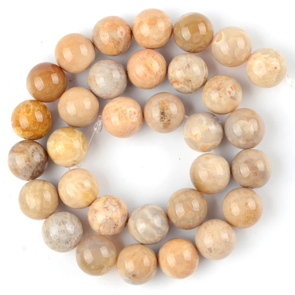 4-12mm Natural Chrysanthemum Onyx Round Loose Beads for Jewelry Making DIY Bracelet Necklace Accessories 15inches